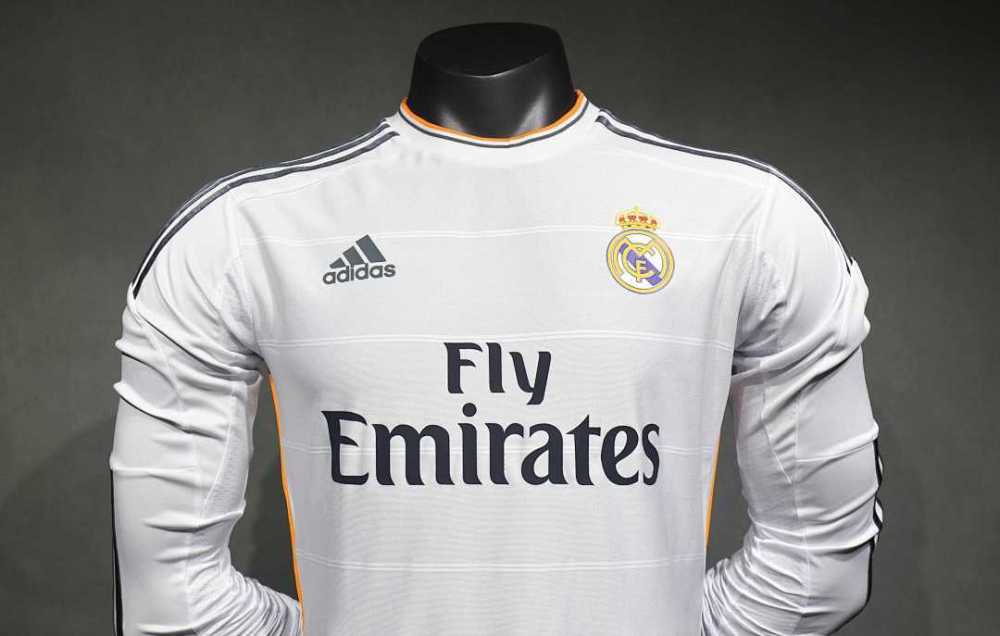 2013/14 Real Madrid Home long sleeve Player Version