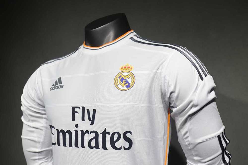 2013/14 Real Madrid Home long sleeve Player Version