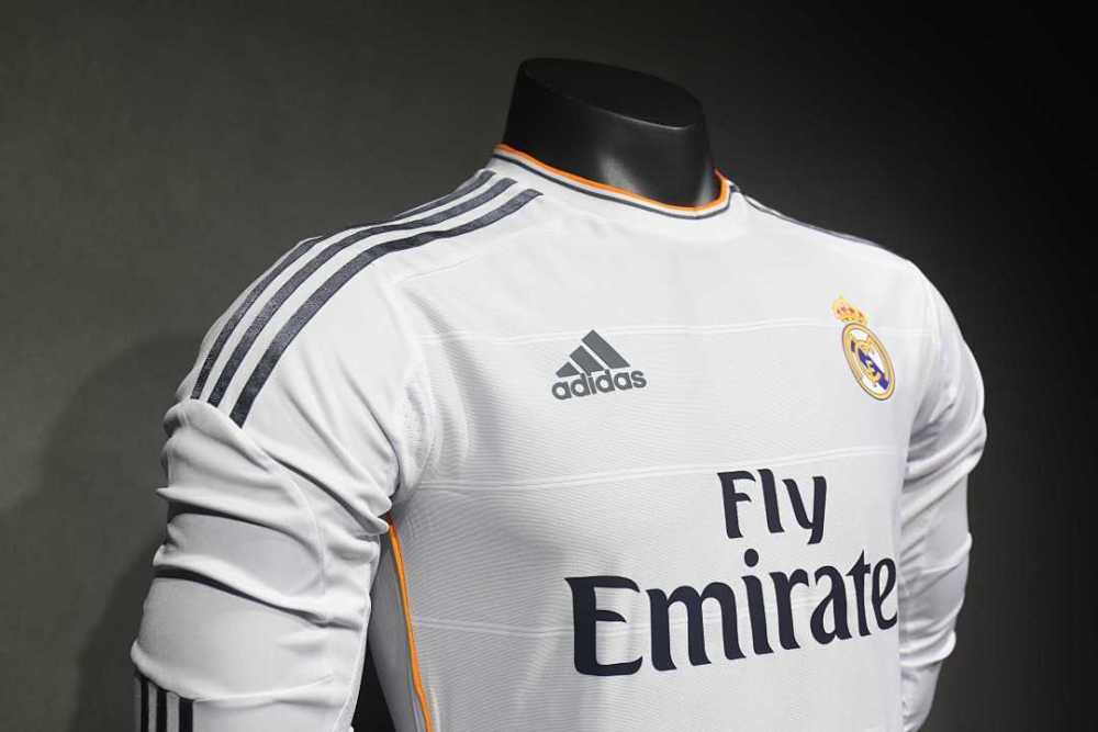 2013/14 Real Madrid Home long sleeve Player Version