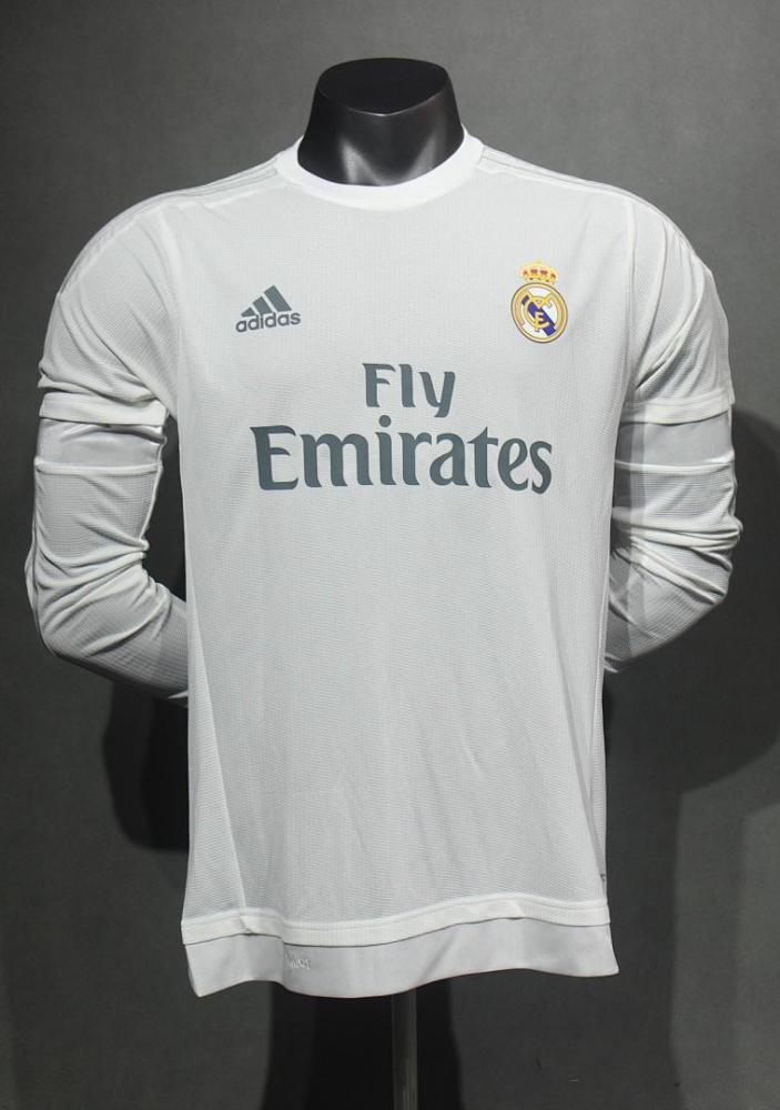 2015/16 Real Madrid Home long sleeve Player Version