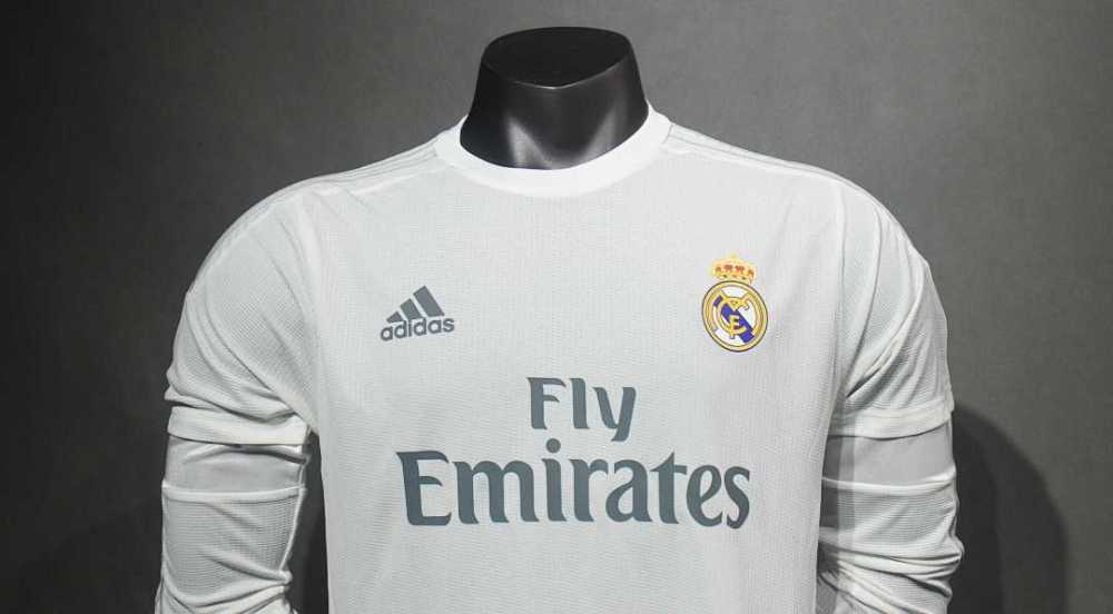 2015/16 Real Madrid Home long sleeve Player Version