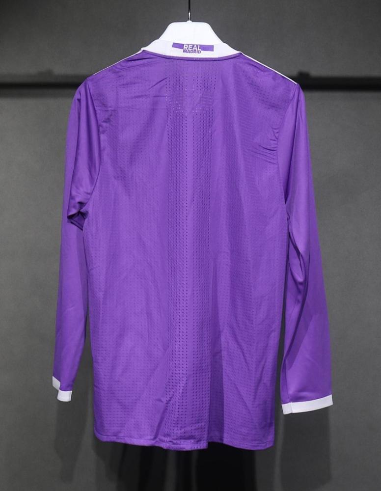 2016/17 Real Madrid Away Long sleeves Player version Retro