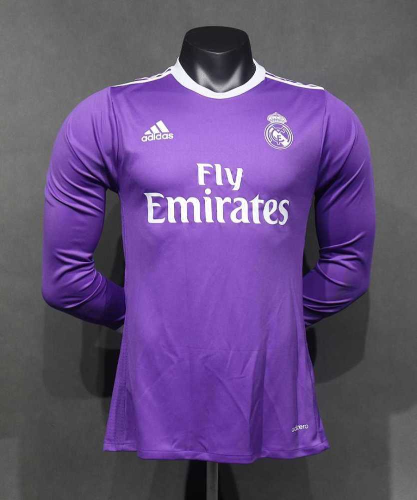 2016/17 Real Madrid Away Long sleeves Player version Retro