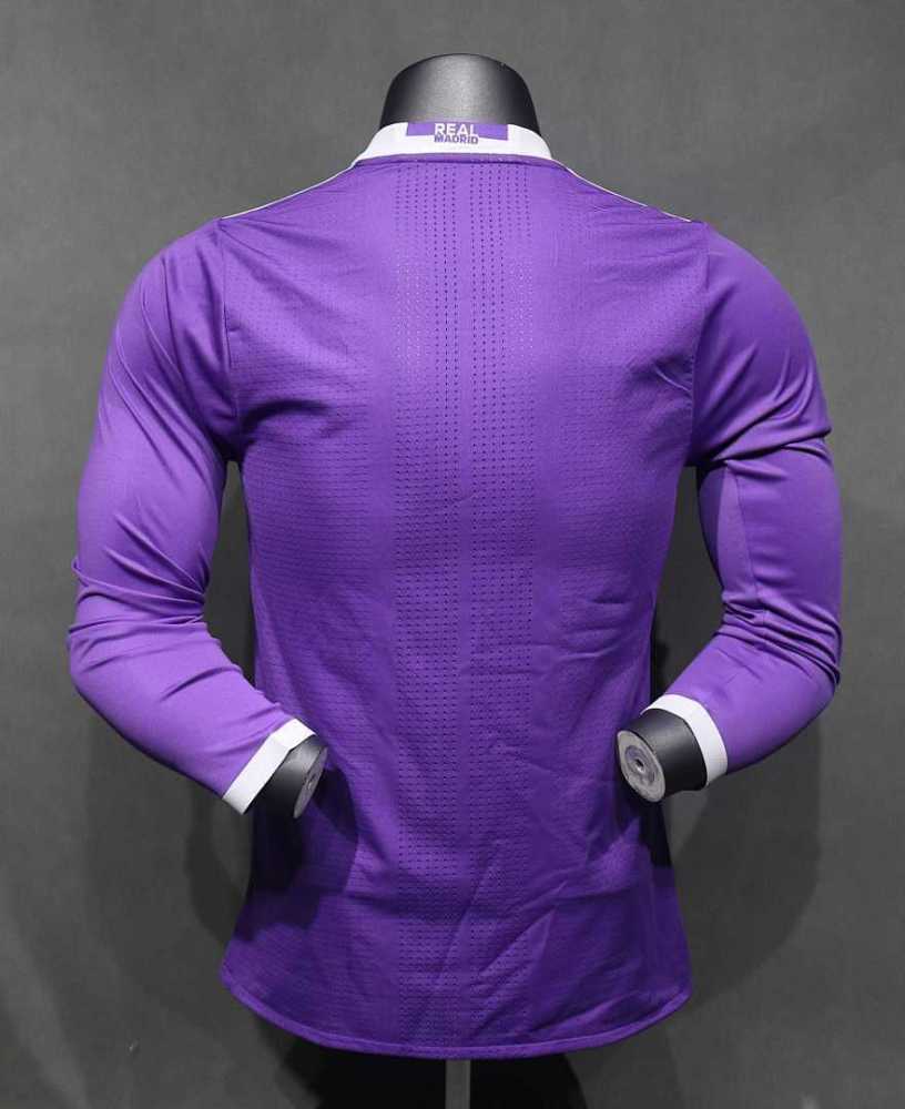 2016/17 Real Madrid Away Long sleeves Player version Retro