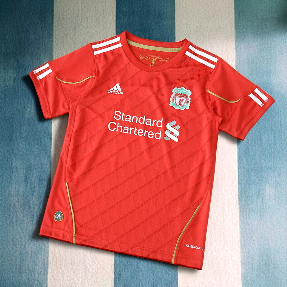 2010 season Liverpool F.C. home retro Kids kit