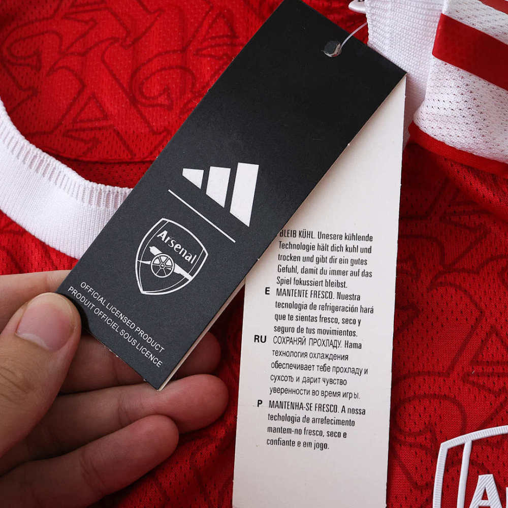 25/26 season Arsenal F.C. home Player version