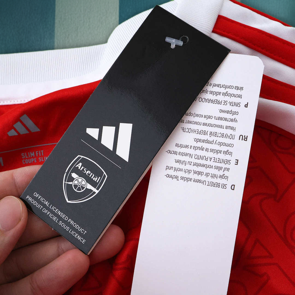 25/26 season Arsenal F.C. home Fan version