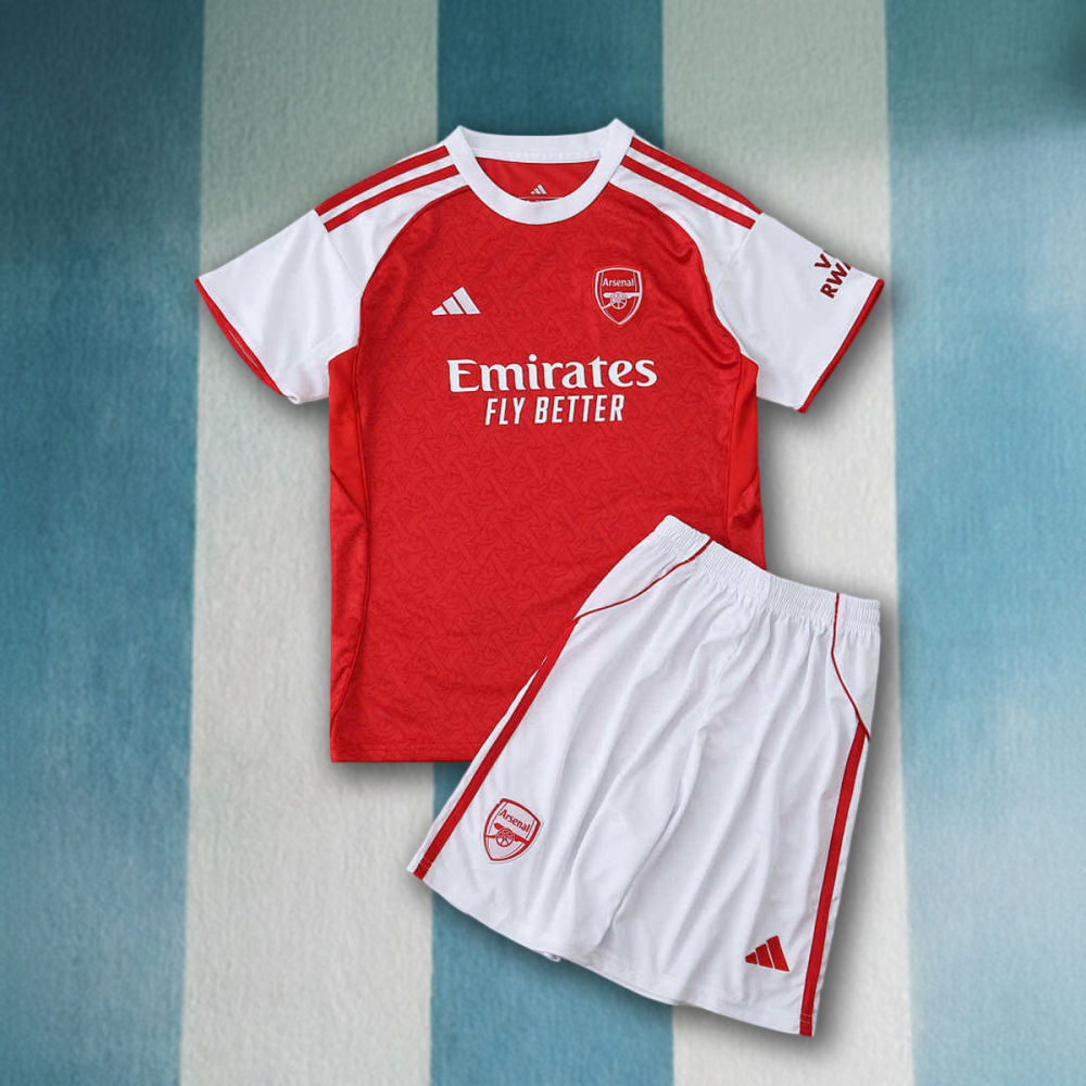 25/26 season Arsenal F.C. home Kids kit