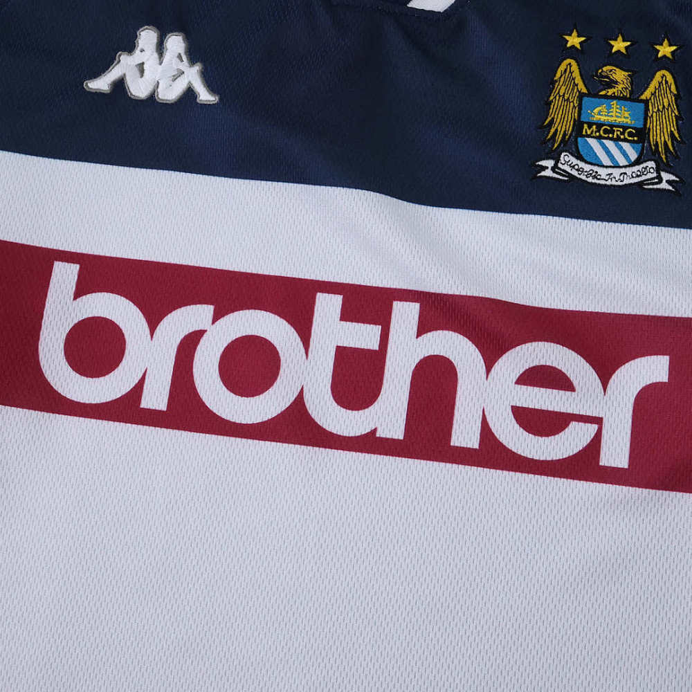 9798 season Manchester City F.C. away Long sleeved retro Fan version