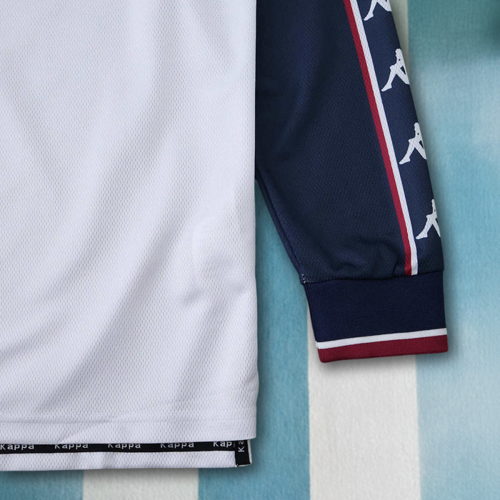 9798 season Manchester City F.C. away Long sleeved retro Fan version