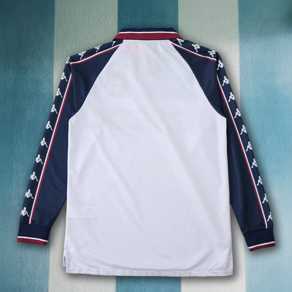 9798 season Manchester City F.C. away Long sleeved retro Fan version