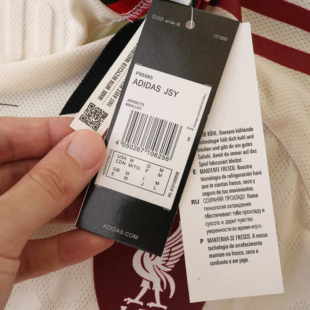 25/26 season Liverpool F.C. away Long sleeved Player version