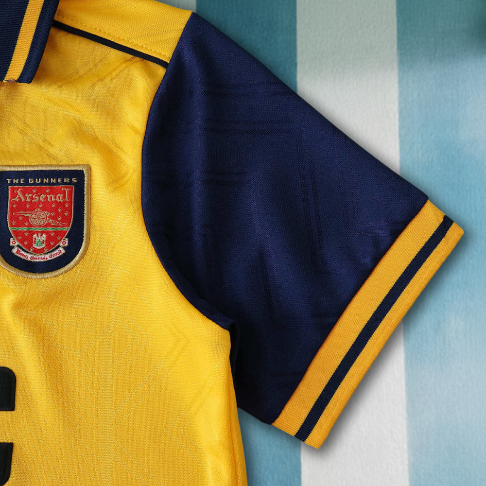 9697 season Arsenal F.C. away retro Kids kit