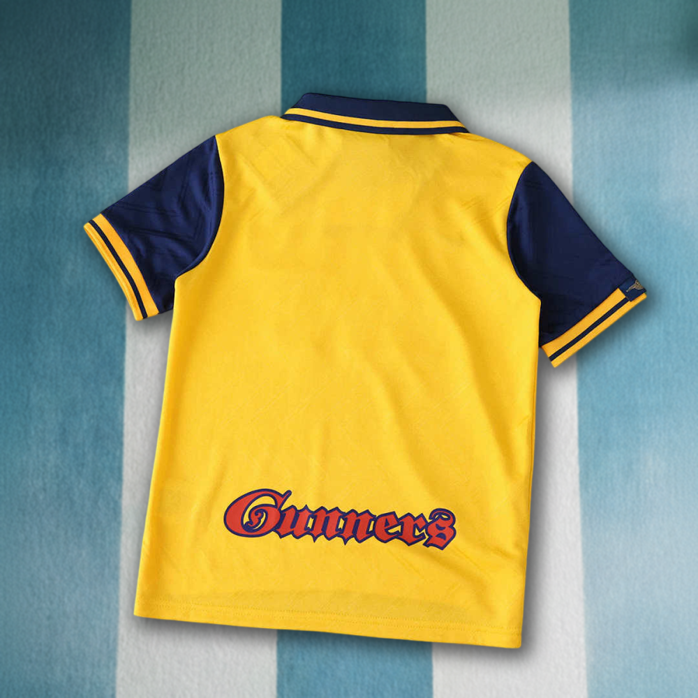 9697 season Arsenal F.C. away retro Kids kit