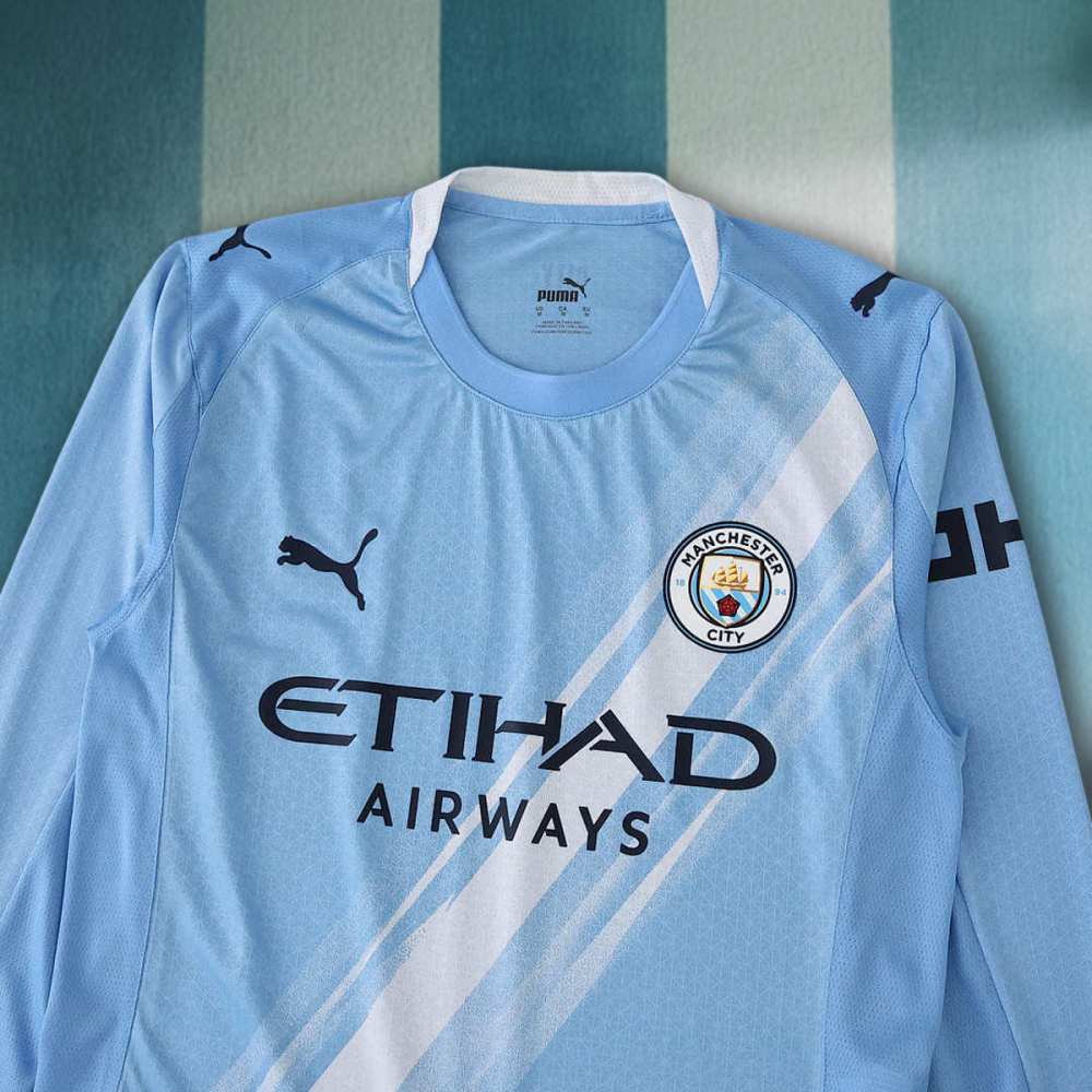 25/26 season Manchester City F.C. home Long sleeved Player version