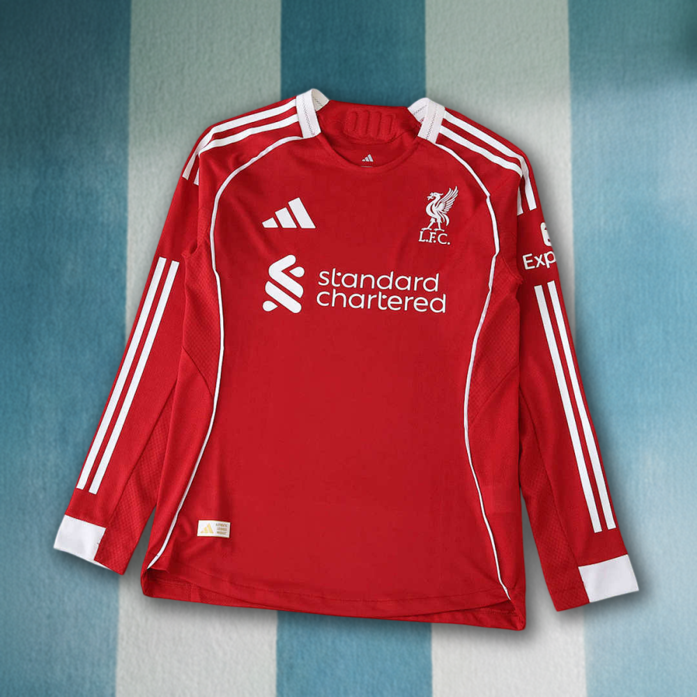 25/26 season Liverpool F.C. home Long sleeved Player version