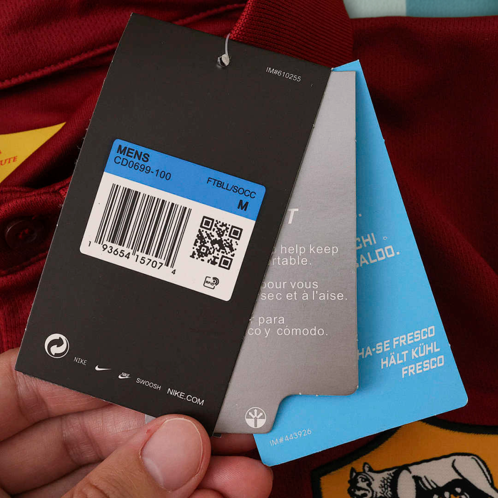 1415 season A.S. Roma home retro Fan version