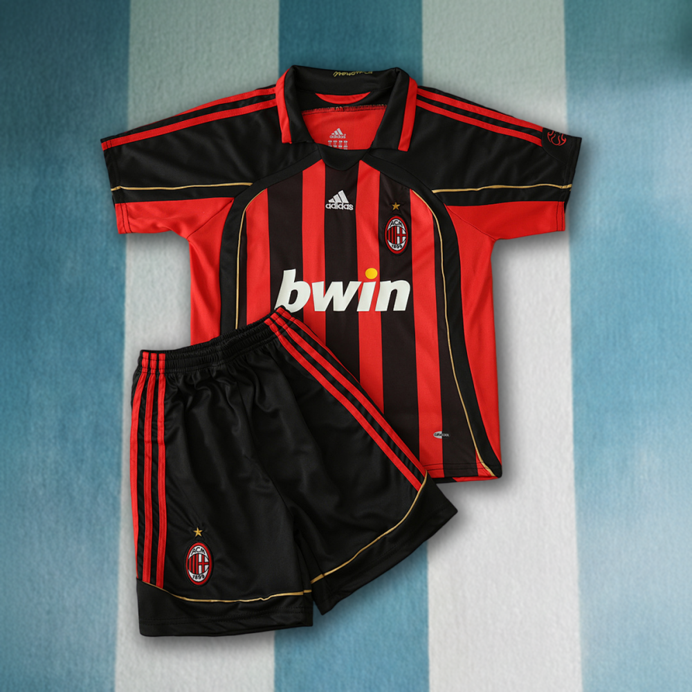 0607 season AC Milan home Kids kit