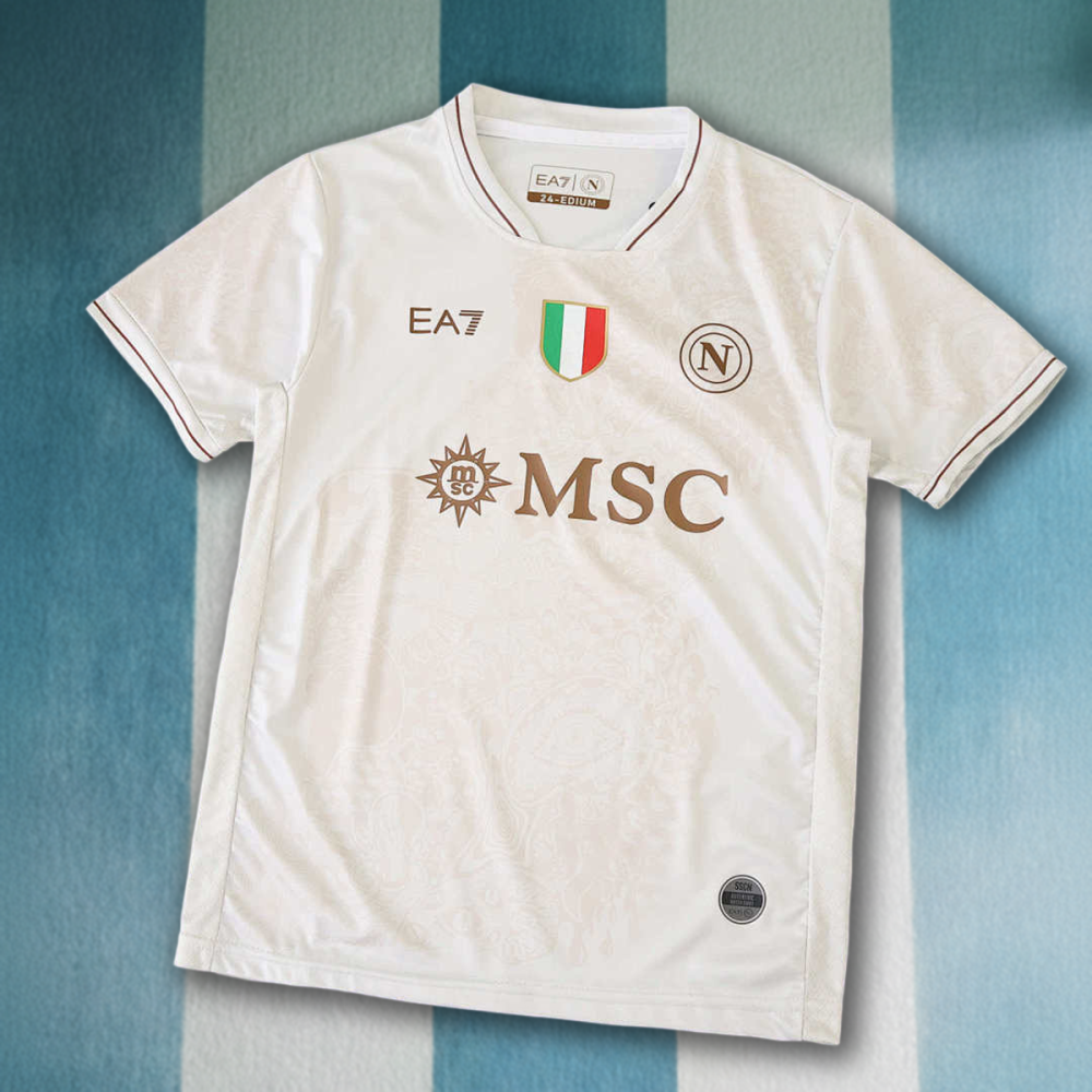 25/26 Season S.S.C. Napoli Away kids kit