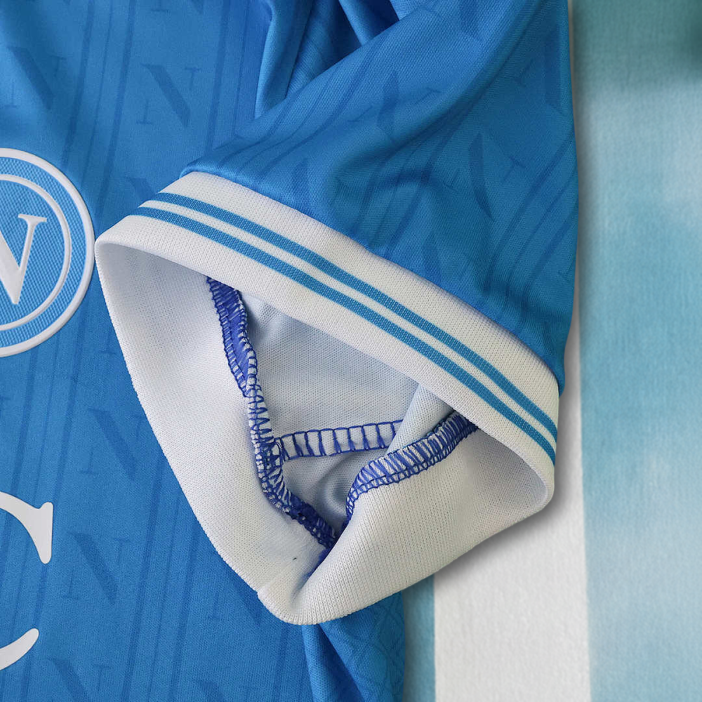 2526 Season S.S.C. Napoli Home  kids kit