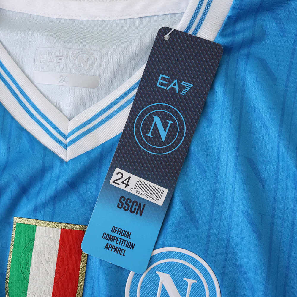 2526 Season S.S.C. Napoli Home  kids kit