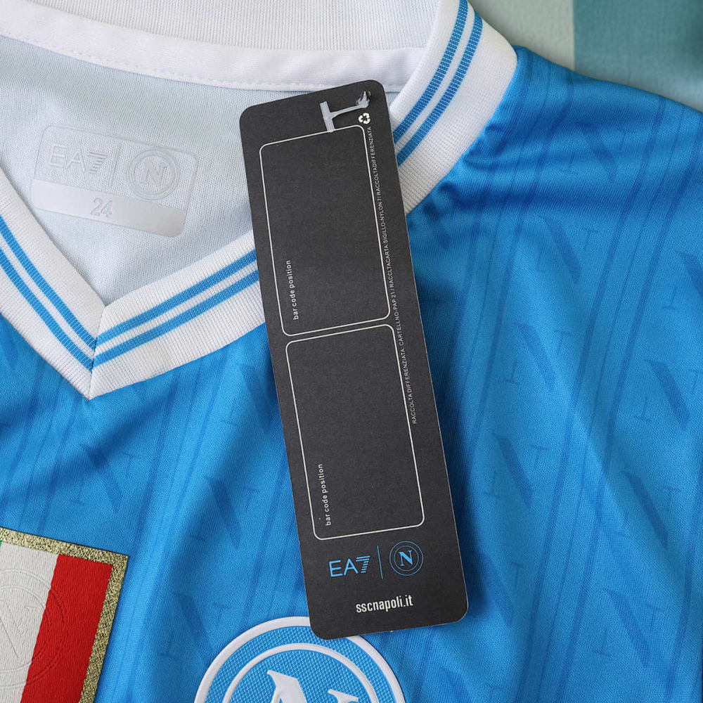 2526 Season S.S.C. Napoli Home  kids kit
