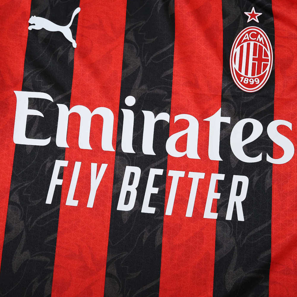 25/26 season A.C. Milan home Long sleeved Player version
