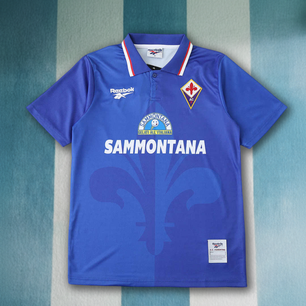 9596 season ACF Fiorentina home retro Fan version