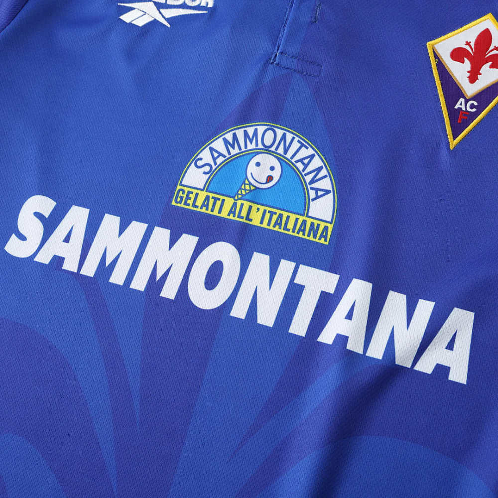 9596 season ACF Fiorentina home retro Fan version