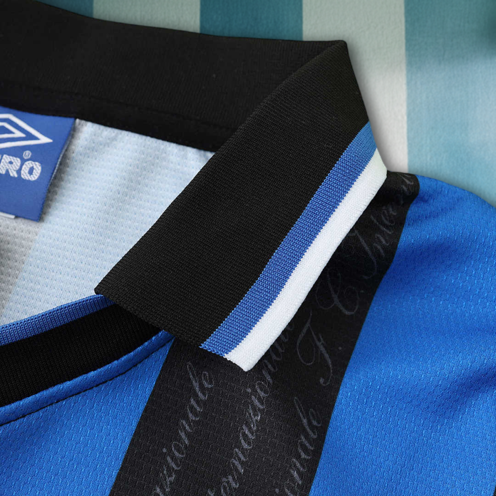 9798 season F.C. Internazionale Milano home Long sleeved retro Fan version