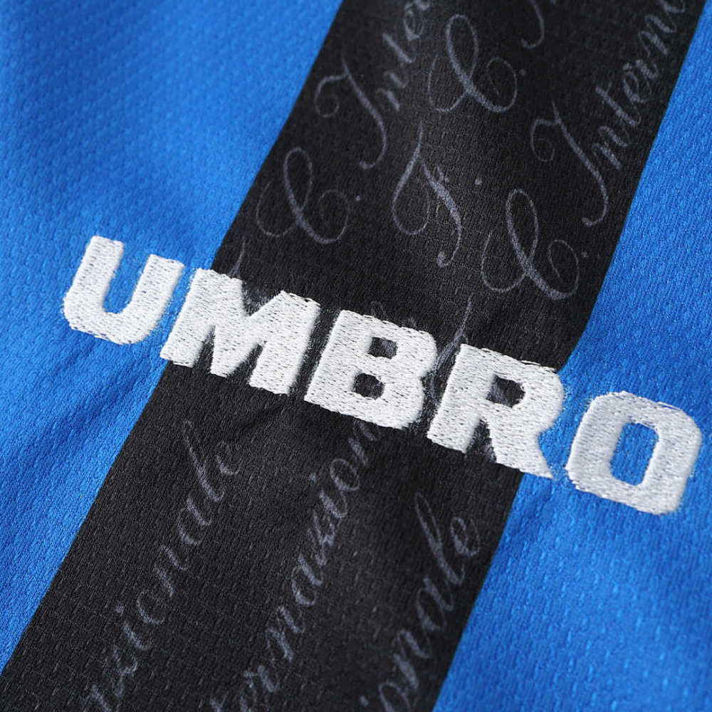 9798 season F.C. Internazionale Milano home Long sleeved retro Fan version