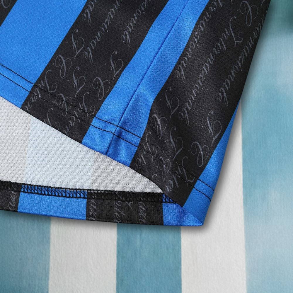 9798 season F.C. Internazionale Milano home Long sleeved retro Fan version