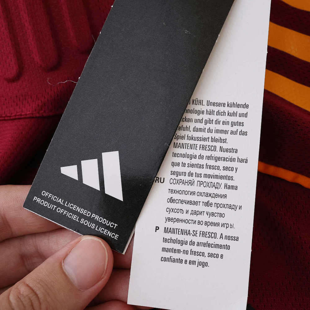 25/26 season A.S. Roma home Player version