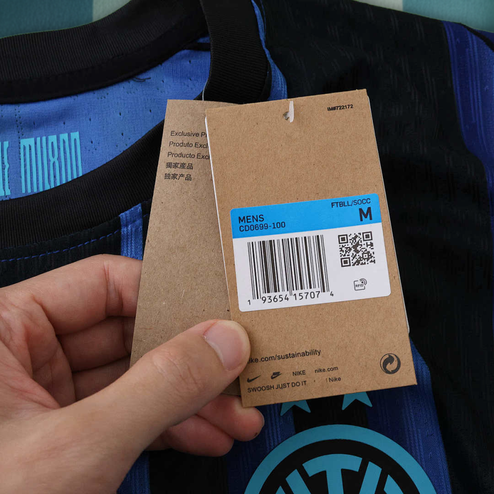 25/26 season F.C. Internazionale Milano home Player version