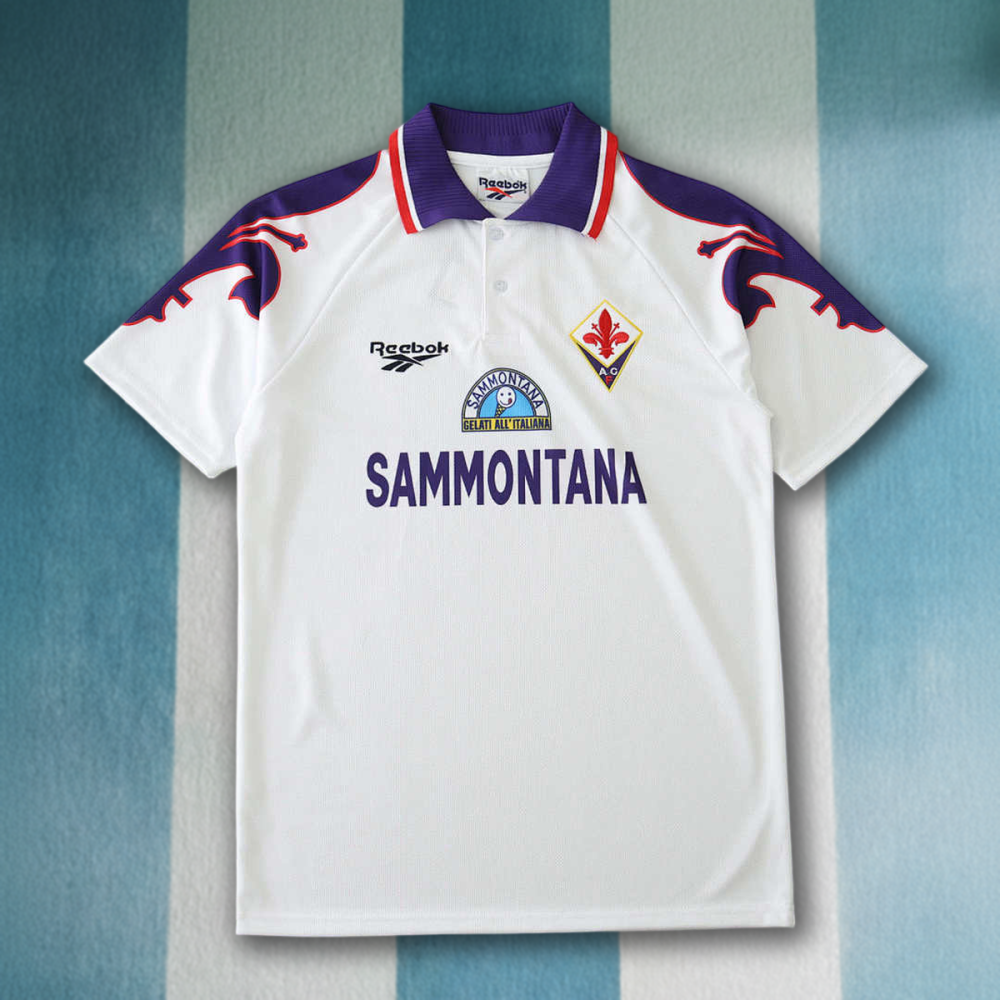 9596 season ACF Fiorentina away retro Fan version