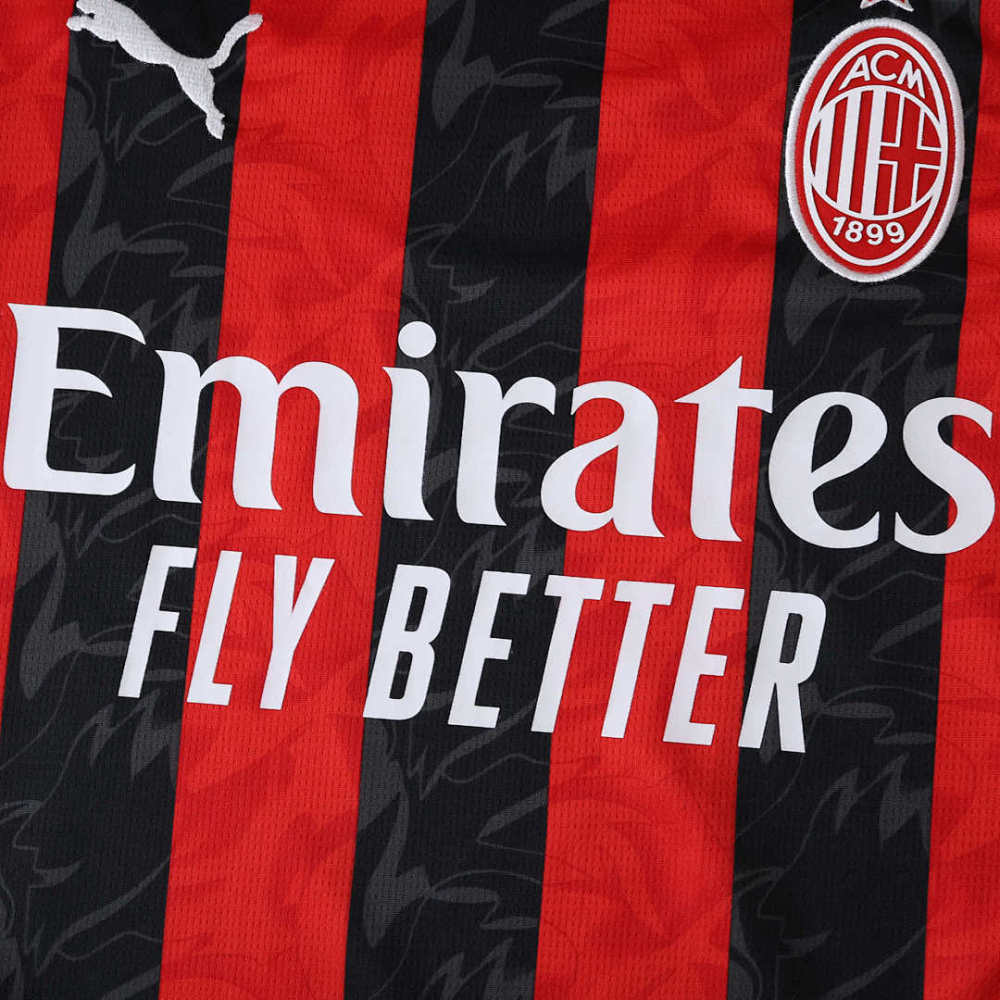25/26 season A.C. Milan home Long sleeved Fan version