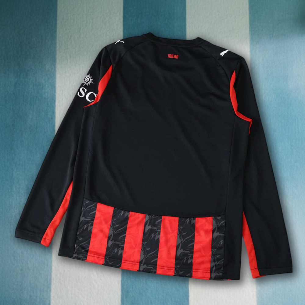 25/26 season A.C. Milan home Long sleeved Fan version