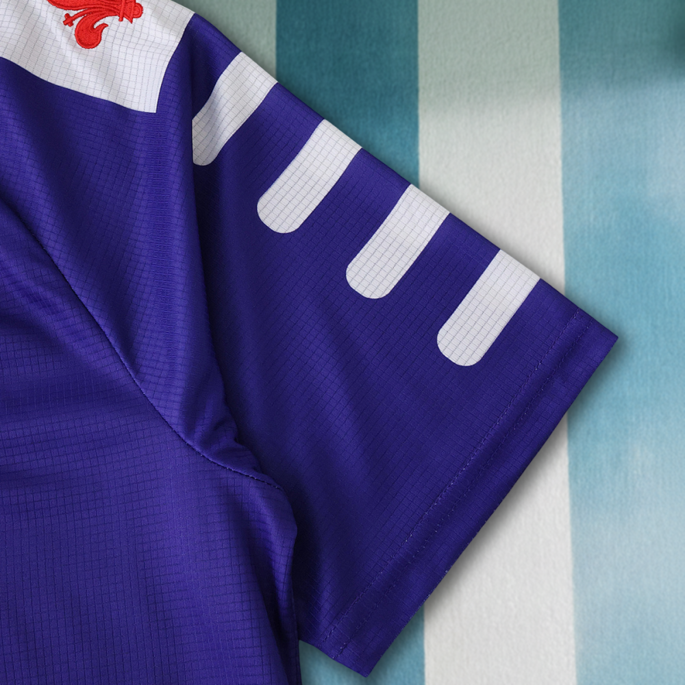 9899 season ACF Fiorentina home retro Fan version