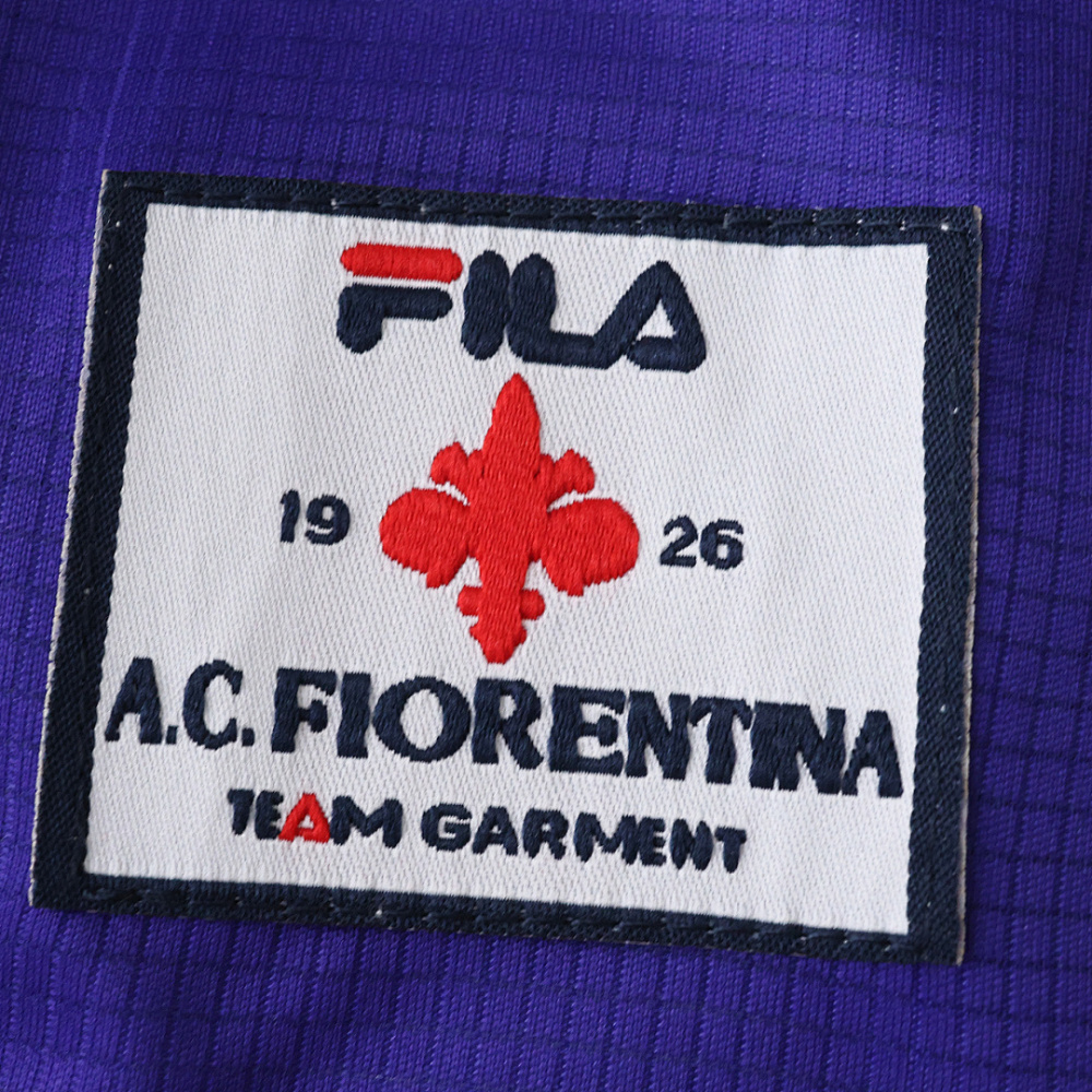 9899 season ACF Fiorentina home retro Fan version