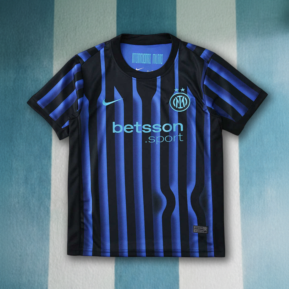 25/26 season F.C. Internazionale Milano home Kids kit