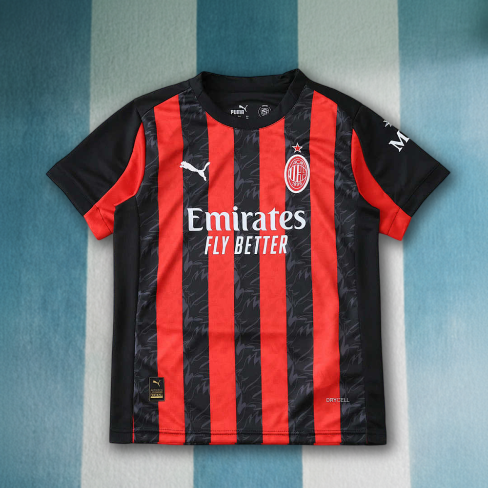 2526 season A.C. Milan home Kids kit