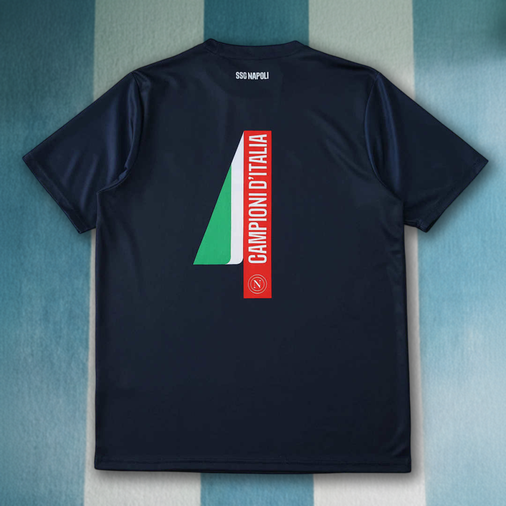25/26 S.S.C. Napoli win a championship T shirt