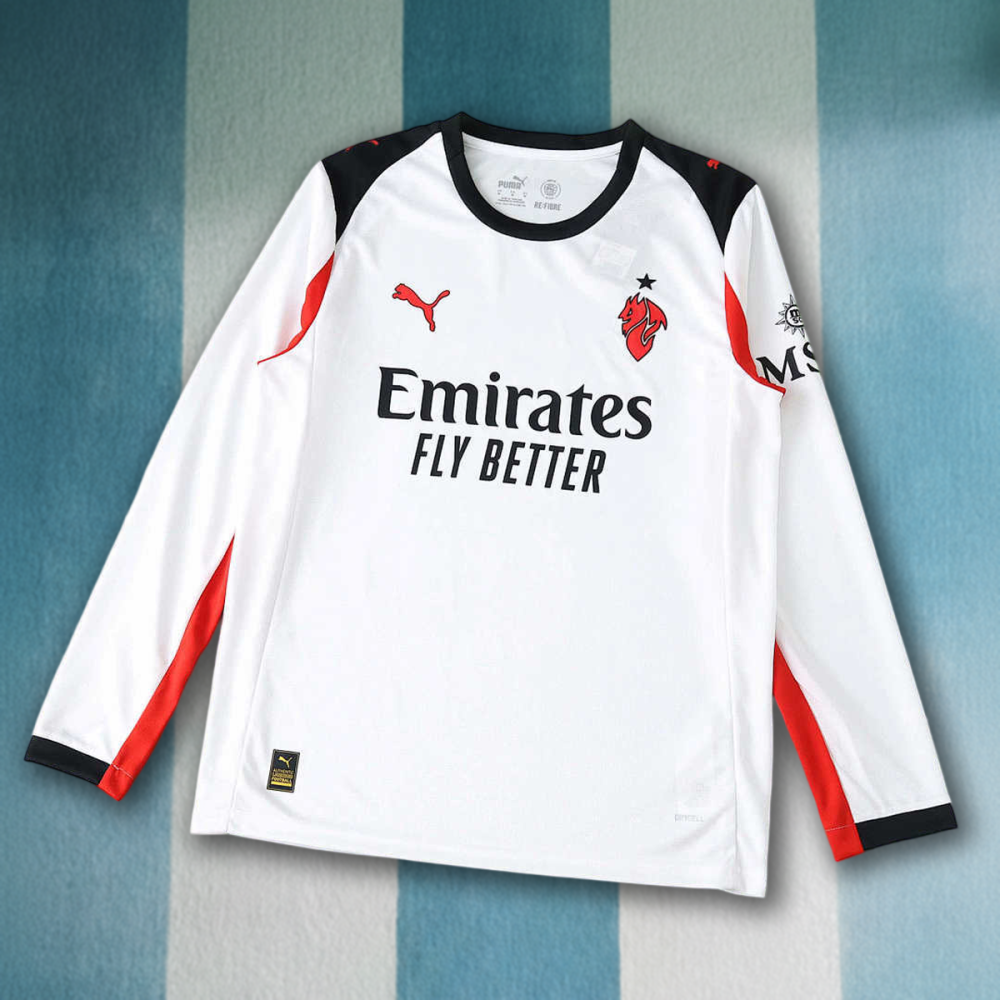 25/26 season A.C. Milan away Long sleeved Fan version