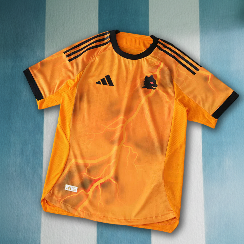 25/26 season A.S. Roma away Player version