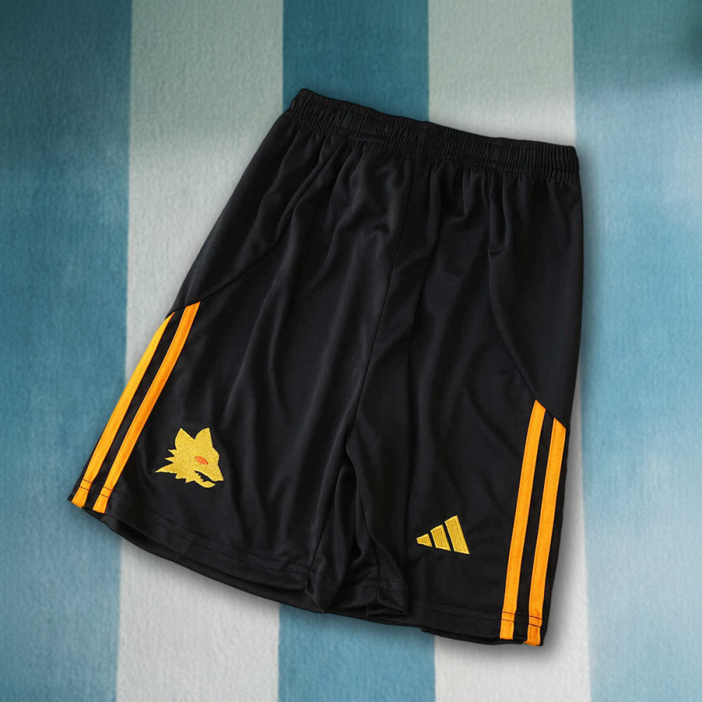 25/26 season A.S. Roma away Kids kit