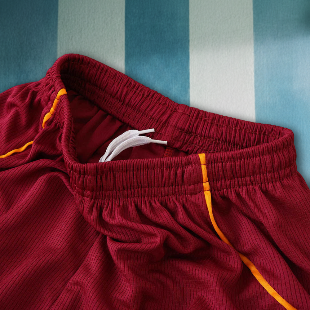 25/26 season A.S. Roma home Kids kit