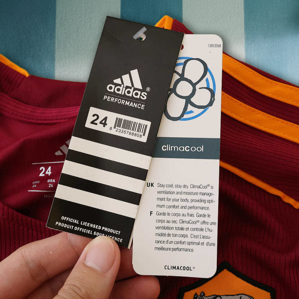 25/26 season A.S. Roma home Kids kit