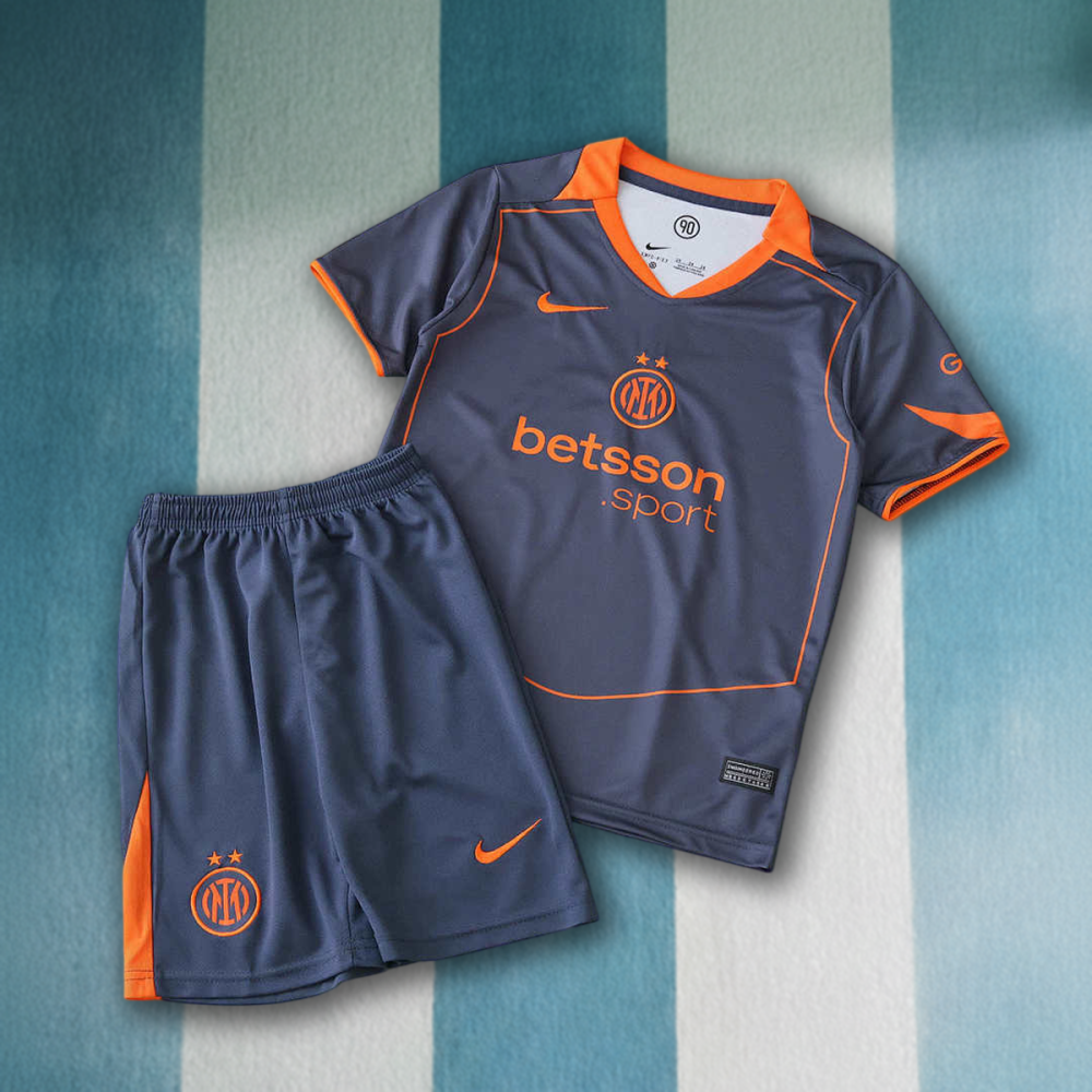 25/26 season F.C. Internazionale Milano third Kids kit