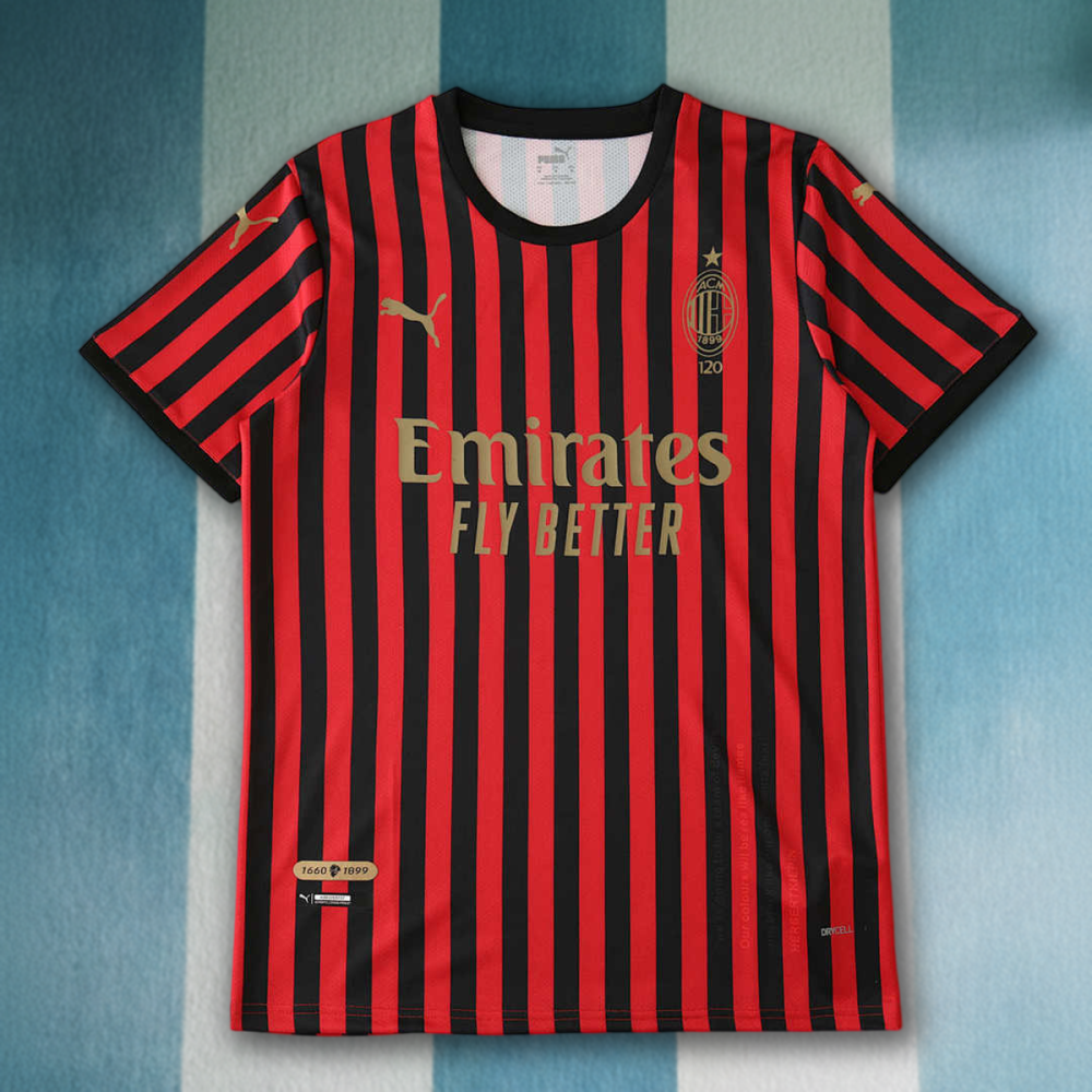 A.C. Milan 120th Anniversary Edition retro Fan version