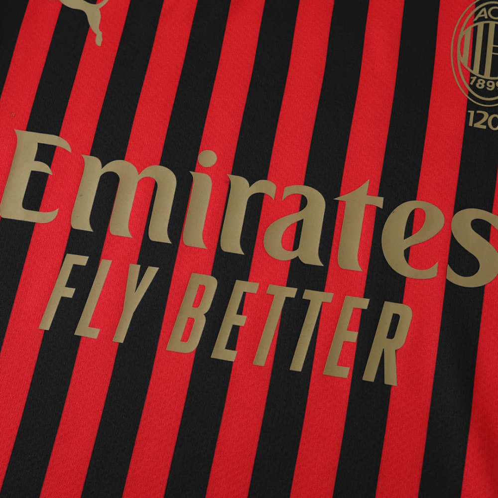 A.C. Milan 120th Anniversary Edition retro Fan version